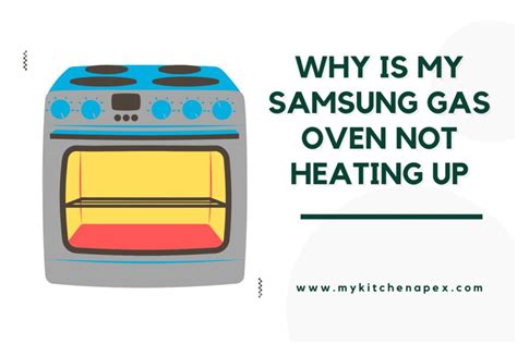 samsung gas stove not heating properly